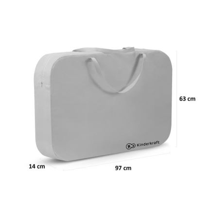 KINDERKRAFT - Travel crib 4in1 SOFI grey