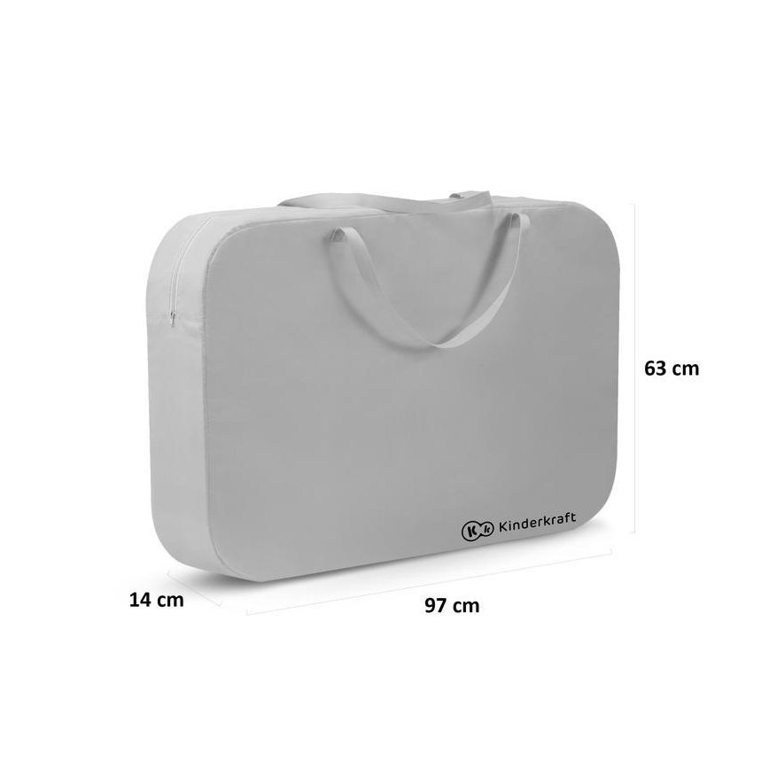 KINDERKRAFT - Travel crib 4in1 SOFI grey