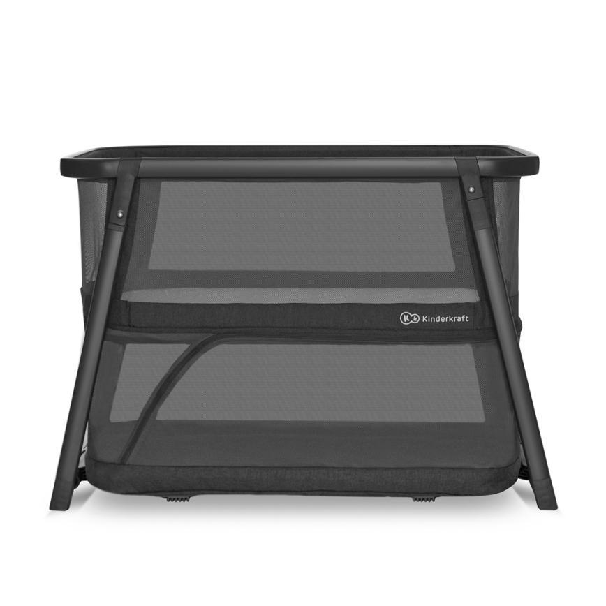 KINDERKRAFT - Travel crib 4in1 SOFI PLUS dark grey