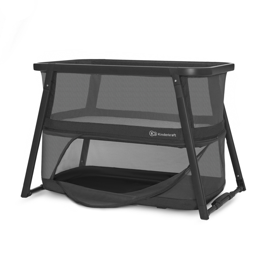 KINDERKRAFT - Travel crib 4in1 SOFI PLUS dark grey