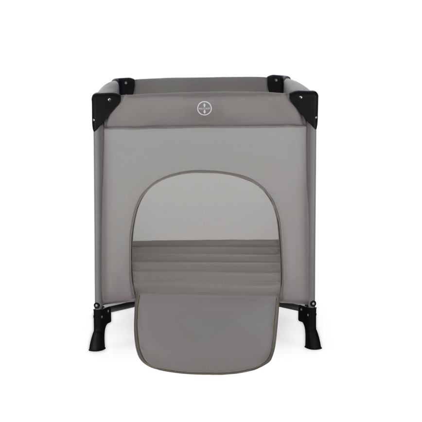 KINDERKRAFT - Travel crib Baby Tiger VIKI grey