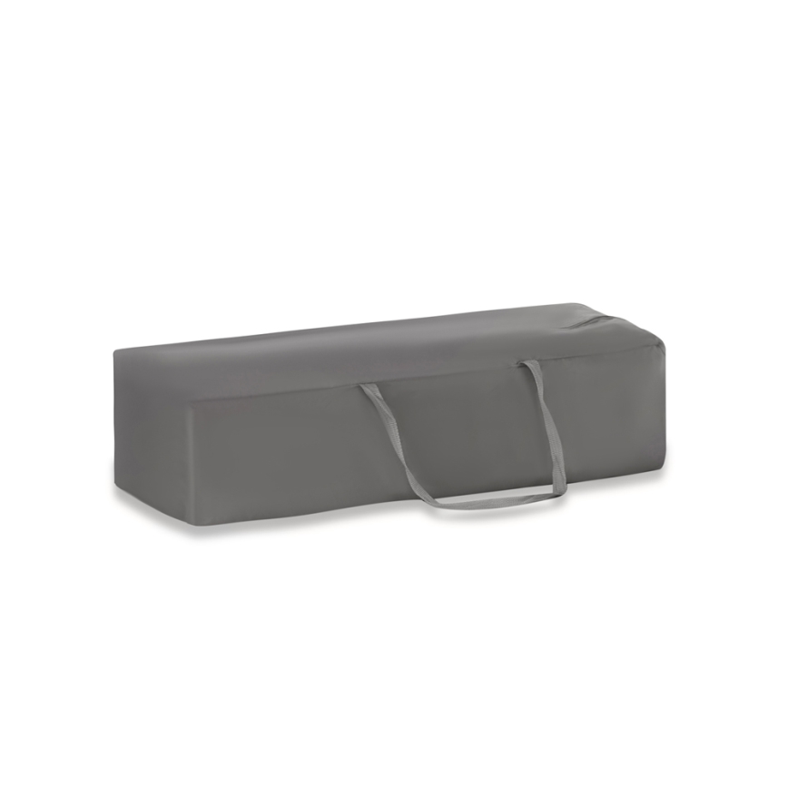 KINDERKRAFT - Travel crib Baby Tiger VIKI grey