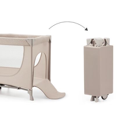 KINDERKRAFT - Travel crib JOY 2 beige