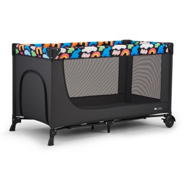 KINDERKRAFT - Travel crib JOY 2 Happy shapes