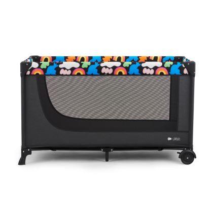 KINDERKRAFT - Travel crib JOY 2 Happy shapes