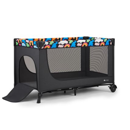 KINDERKRAFT - Travel crib JOY 2 Happy shapes