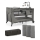 KINDERKRAFT - Travel crib JOY 2 with accessories grey