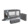 KINDERKRAFT - Travel crib JOY grey-blue