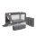 KINDERKRAFT - Travel crib JOY grey-pink