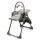 KINDERKRAFT - TUMMIE 2-in-1 Children's Dining Chair, Grey