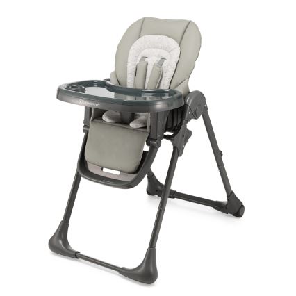 KINDERKRAFT - TUMMIE 2-in-1 Children's Dining Chair, Grey