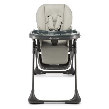 KINDERKRAFT - TUMMIE 2-in-1 Children's Dining Chair, Grey