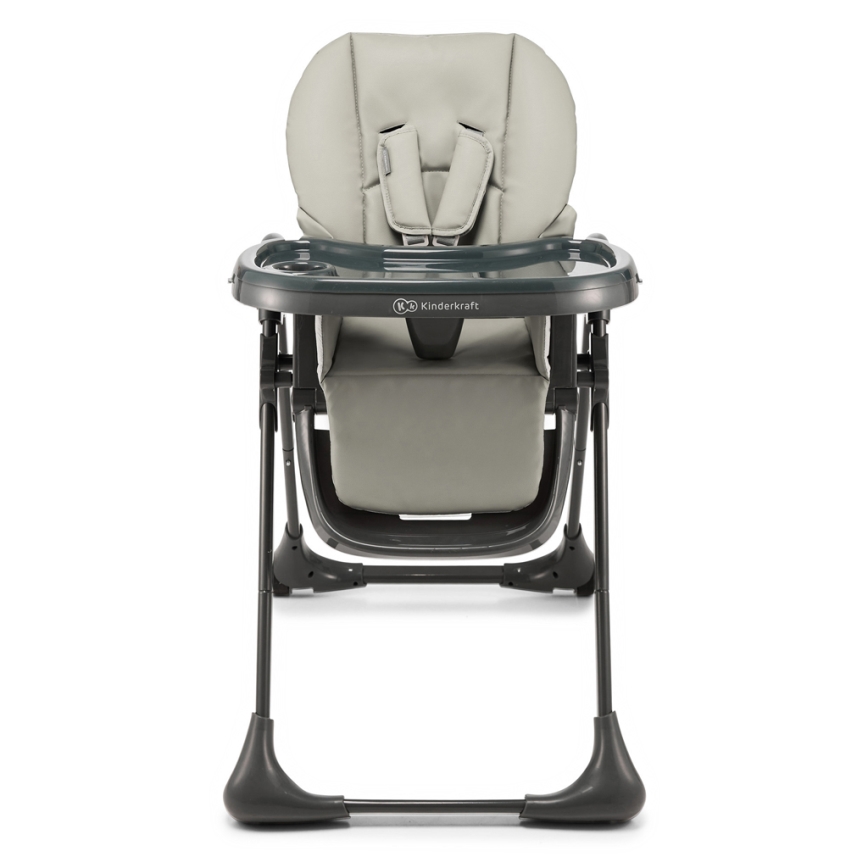 KINDERKRAFT - TUMMIE 2-in-1 Children's Dining Chair, Grey