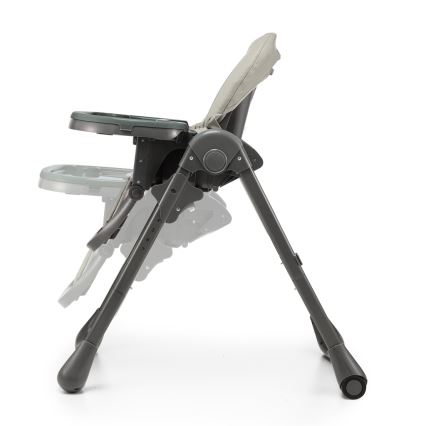 KINDERKRAFT - TUMMIE 2-in-1 Children's Dining Chair, Grey