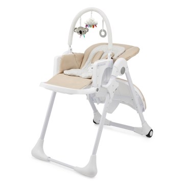 KINDERKRAFT - TUMMIE 2-in-1 Children's High Chair, Beige