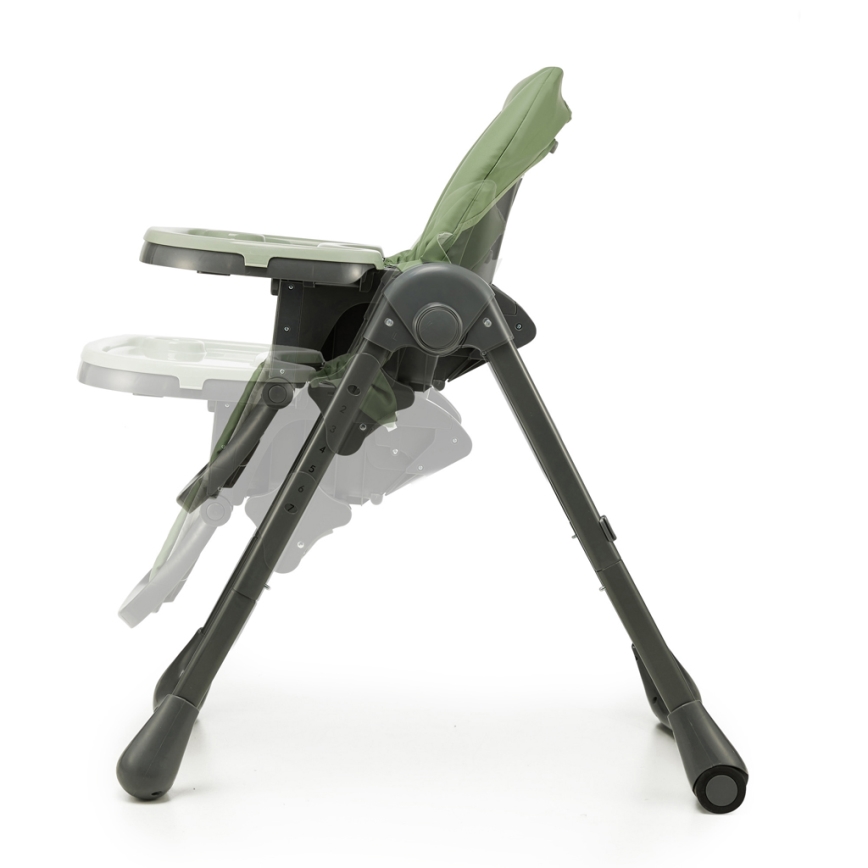 KINDERKRAFT - TUMMIE 2-in-1 Children's High Chair, Green