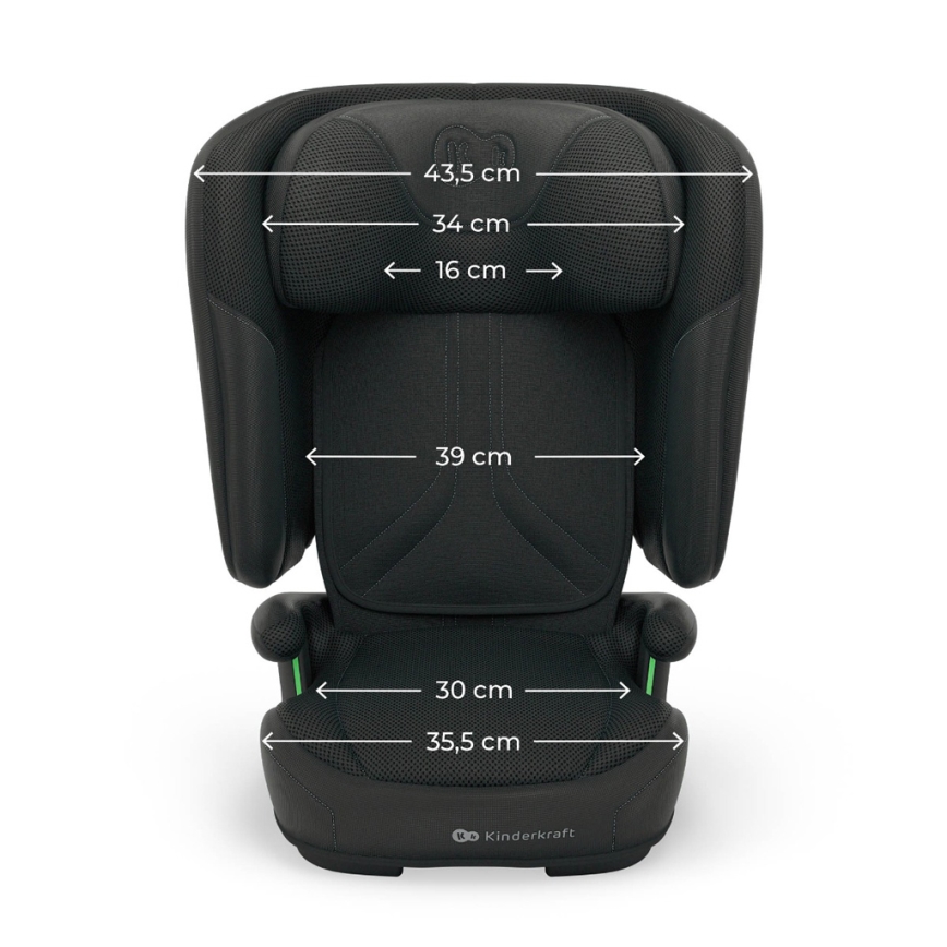 KINDERKRAFT - UNITY 2 i-Size Folding Car Seat 100-150 cm Black