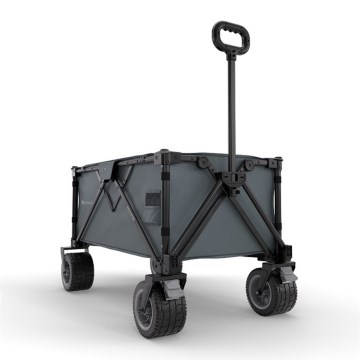KINDERKRAFT - WAGON ROLLSTER Foldable Utility Wagon, Grey