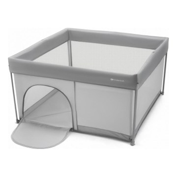 KINDERKRAFT - ZIKI Baby Playpen, Grey