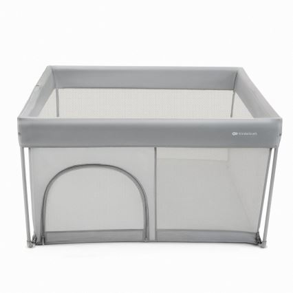 KINDERKRAFT - ZIKI Baby Playpen, Grey