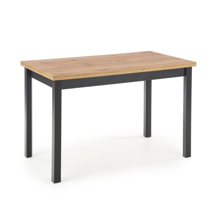 KINDOR dining table, Wotan oak/black