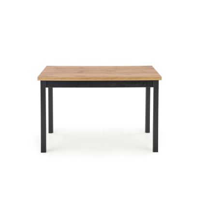 KINDOR dining table, Wotan oak/black