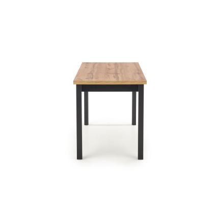 KINDOR dining table, Wotan oak/black