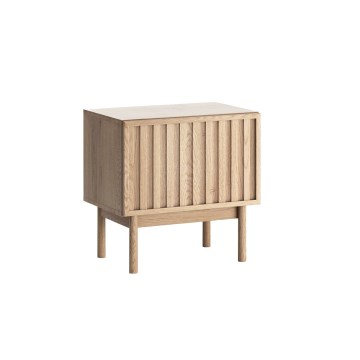 KIOTO Bedside Table 53 x 53 cm, Cremona Oak