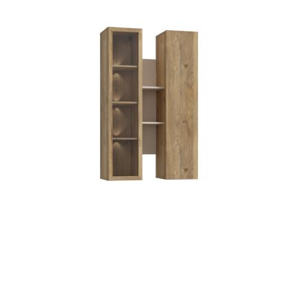KIRO Wall Shelf, Oak/Beige