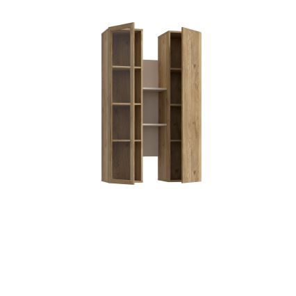 KIRO Wall Shelf, Oak/Beige