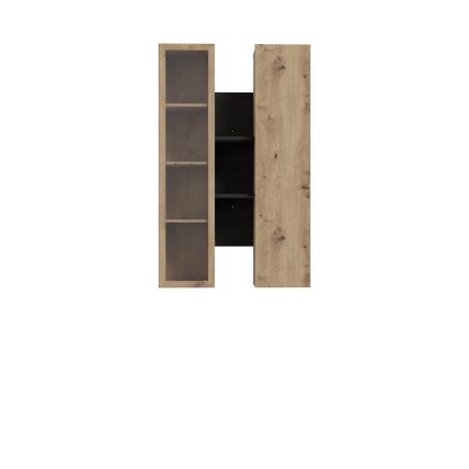 KIRO Wall Shelf Oak/Black