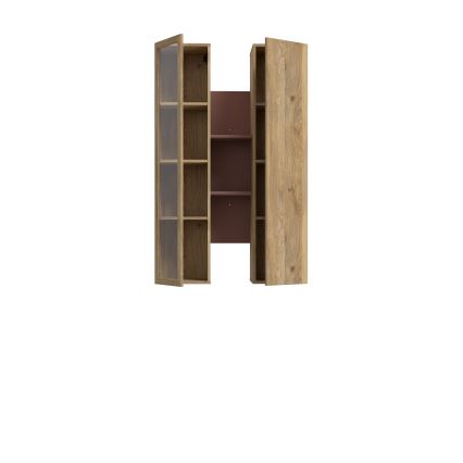 KIRO Wall Shelf – Oak/Brown