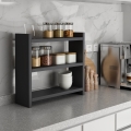 Kitchen shelf COSMIC 44x10 cm anthracite