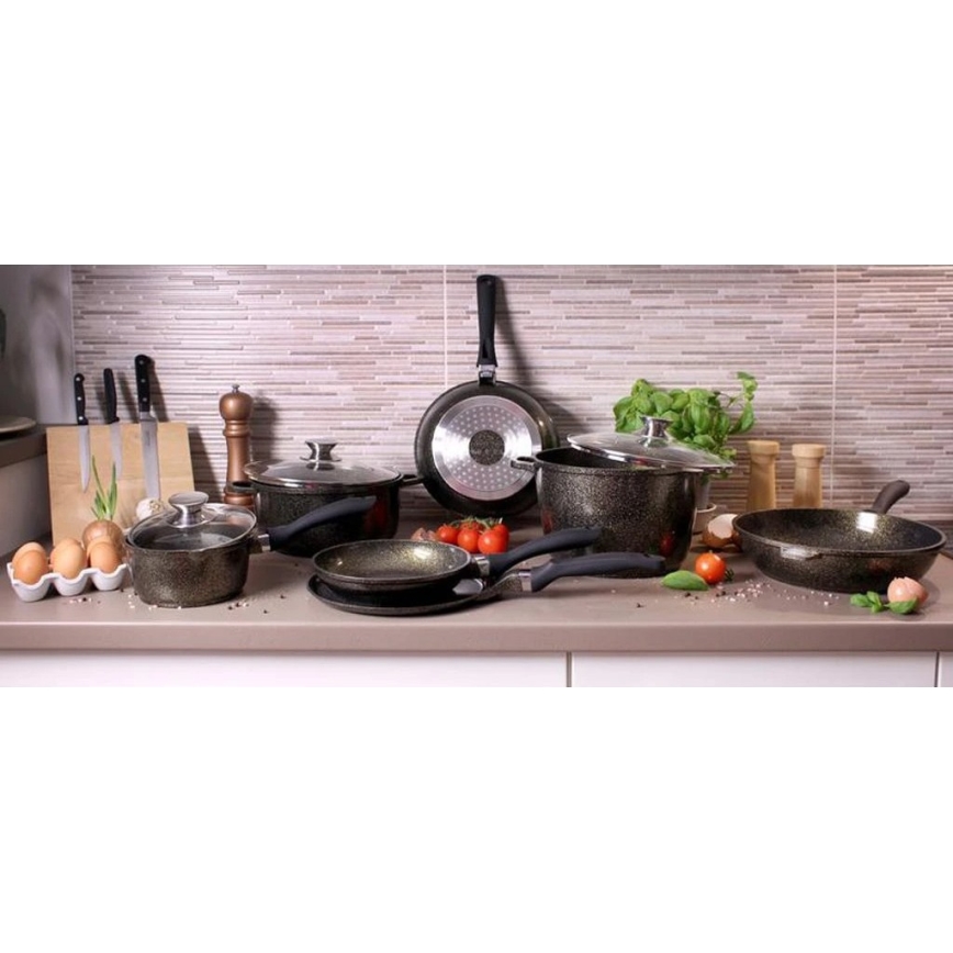 KITCHISIMO 20 cm Deep Frying Pan – Black