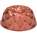 KITCHISIMO 24 cm Diamond Bundt Pan / Copper