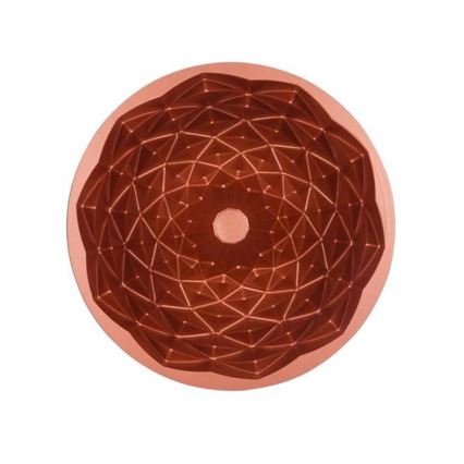 KITCHISIMO 24 cm Diamond Bundt Pan / Copper