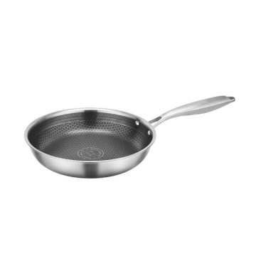 KITCHISIMO 24 cm Stainless Steel Frying Pan