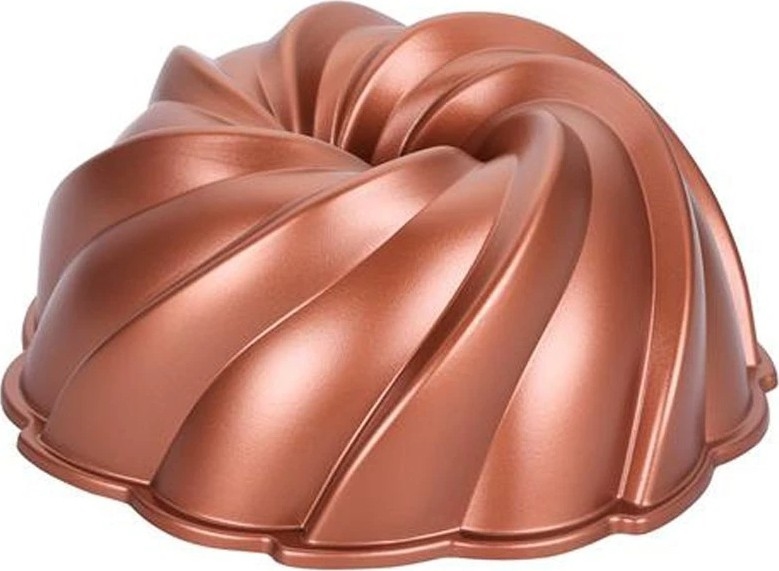 KITCHISIMO 24 cm Swirl Bundt Pan / Copper