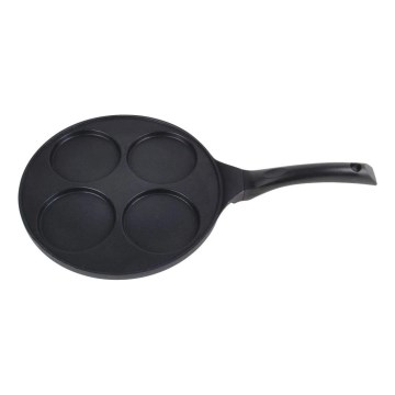 KITCHISIMO 26 cm Pancake Pan, Black