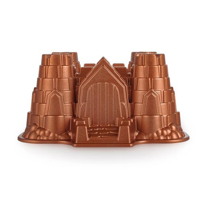 KITCHISIMO Castle Bundt Cake Pan/copper