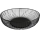 KITCHISIMO Fruit Bowl, 28 cm Diameter, Black