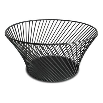 KITCHISIMO Fruit Bowl, Ø 25.5 cm, Black