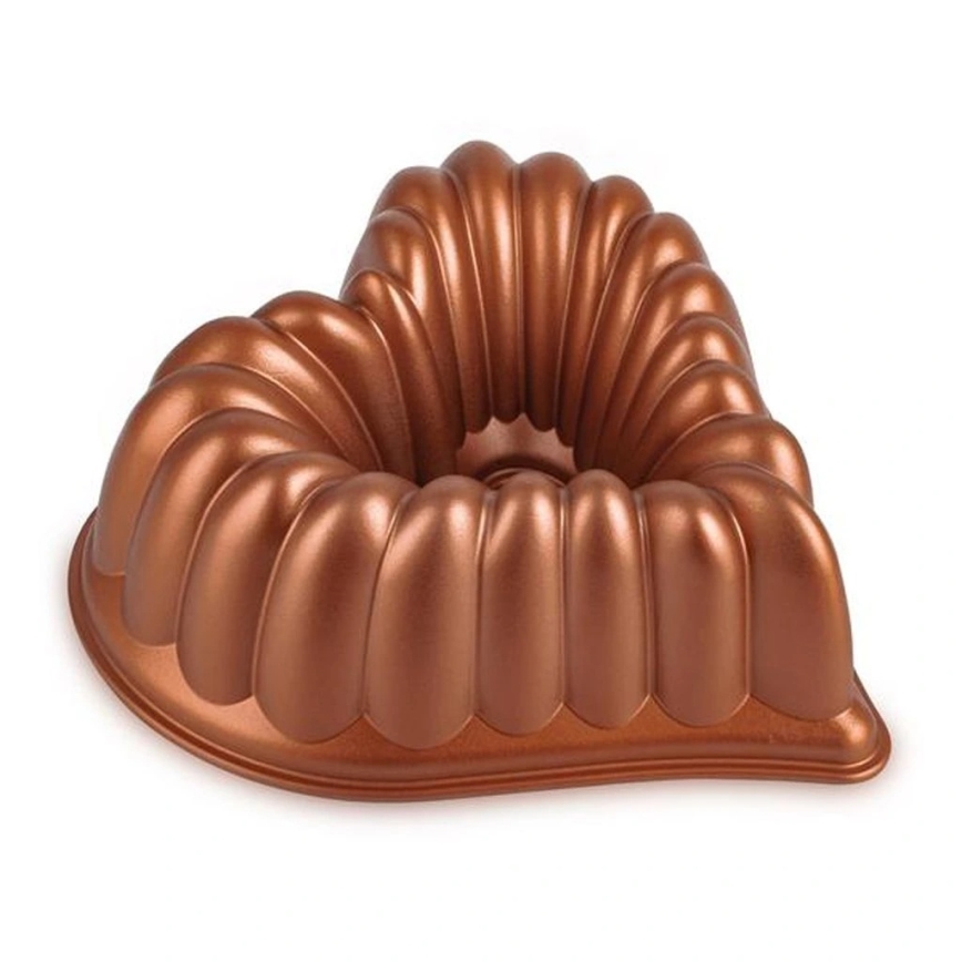 KITCHISIMO Heart Bundt Pan/Copper
