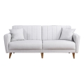 KITO Cream Two-Seater Sofa Bed