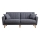 KITO Dark Grey Two-Seater Sofa Bed