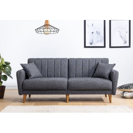 KITO Dark Grey Two-Seater Sofa Bed