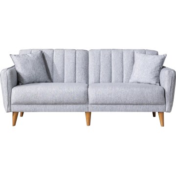 KITO Two-Seater Sofa Bed, Grey