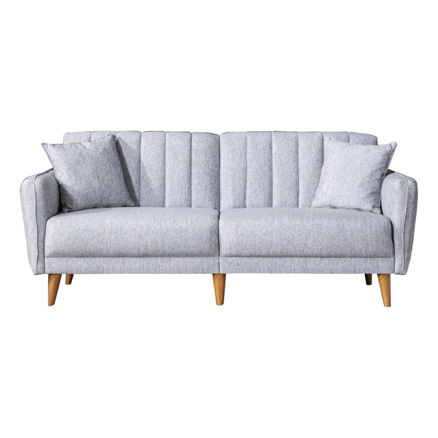 KITO Two-Seater Sofa Bed, Grey