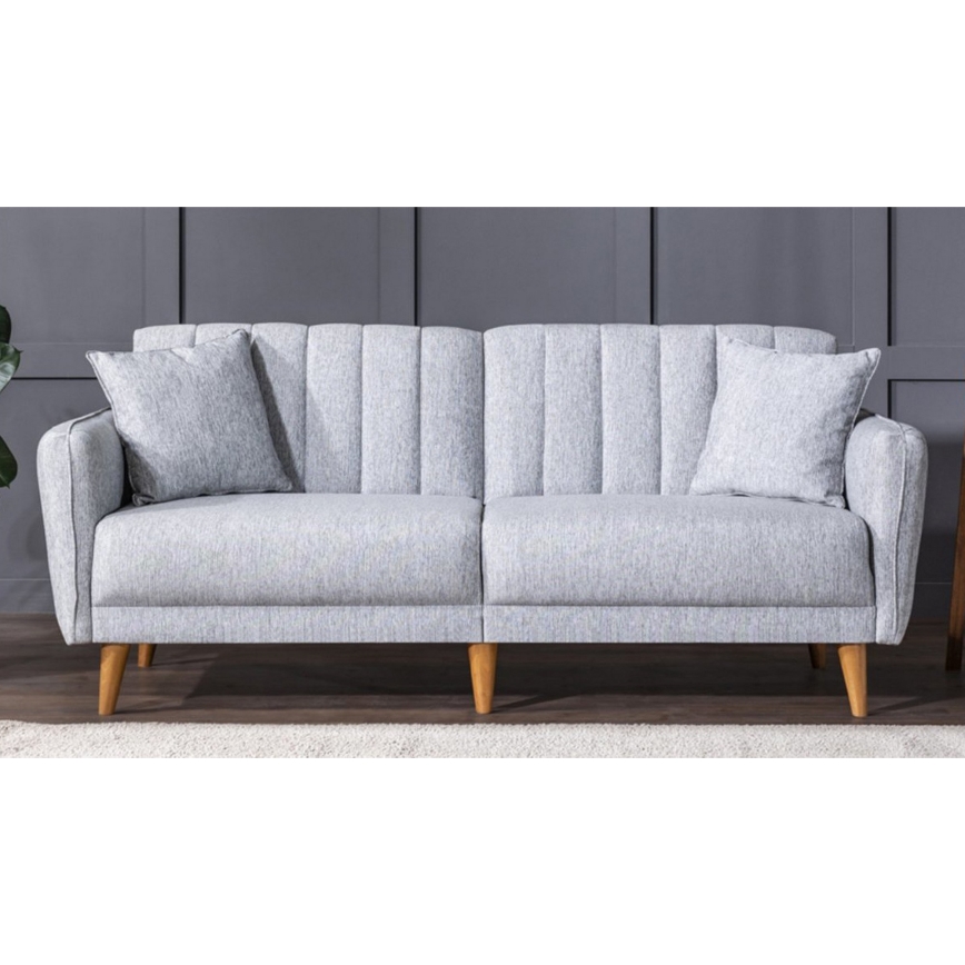 KITO Two-Seater Sofa Bed, Grey