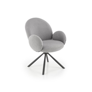 KIVA Dining Chair, 1 pc, Grey